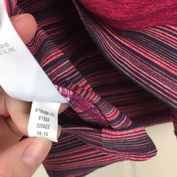 Athleta Royal Pigeon Double Layer Side Cinch Tank Size Small - Picture 8 of 8